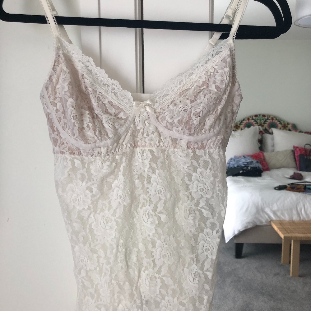 Hanky Panky Lingerie Lace White Top